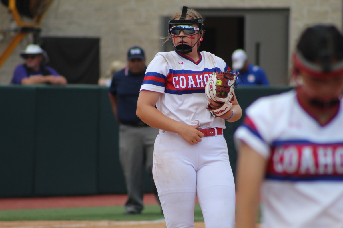 Coahoma Emory Rains 3A UIL state semifinals Texas softball playoffs 053123 Andrew McCulloch 24